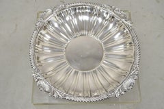 "Barefoot Mailman Rally 1962 2nd Nav" Award Silver Plated Platter Tray