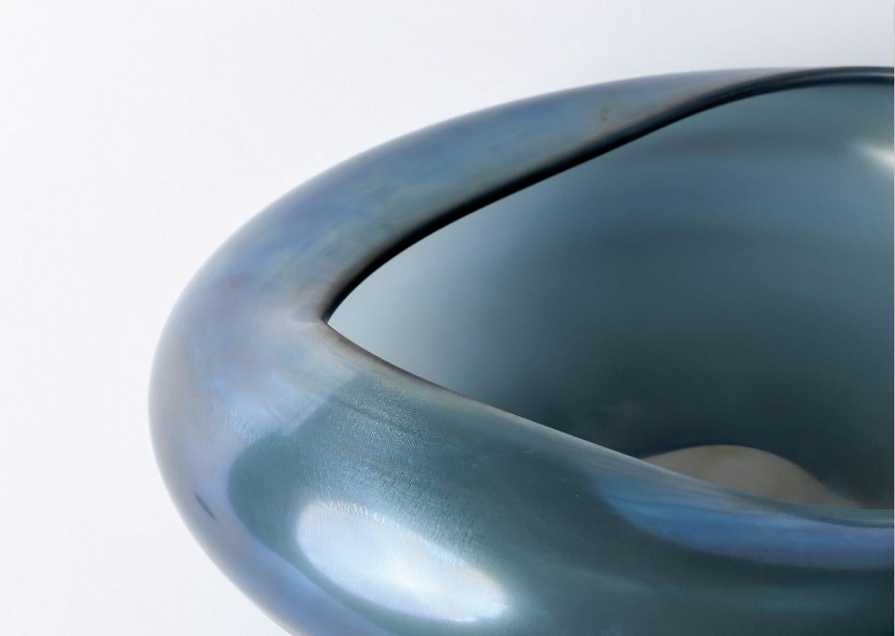 Italian Barena Vase by Purho For Sale