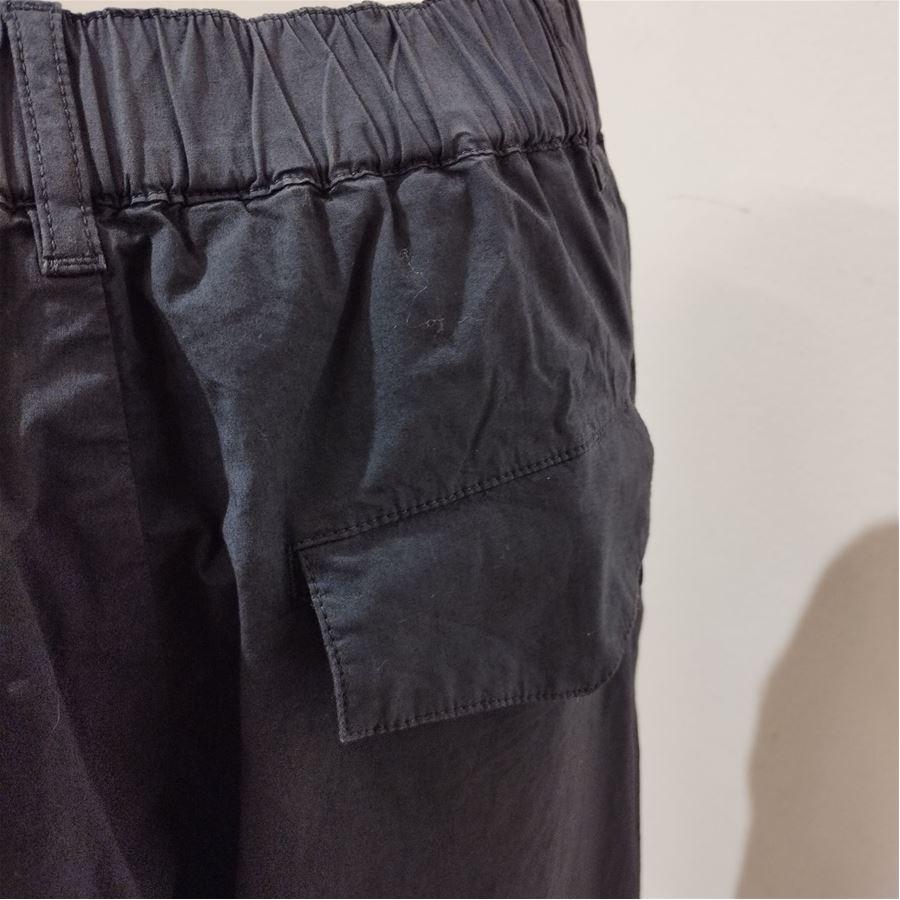 Black Barena Venezia Wide pants size 44 For Sale