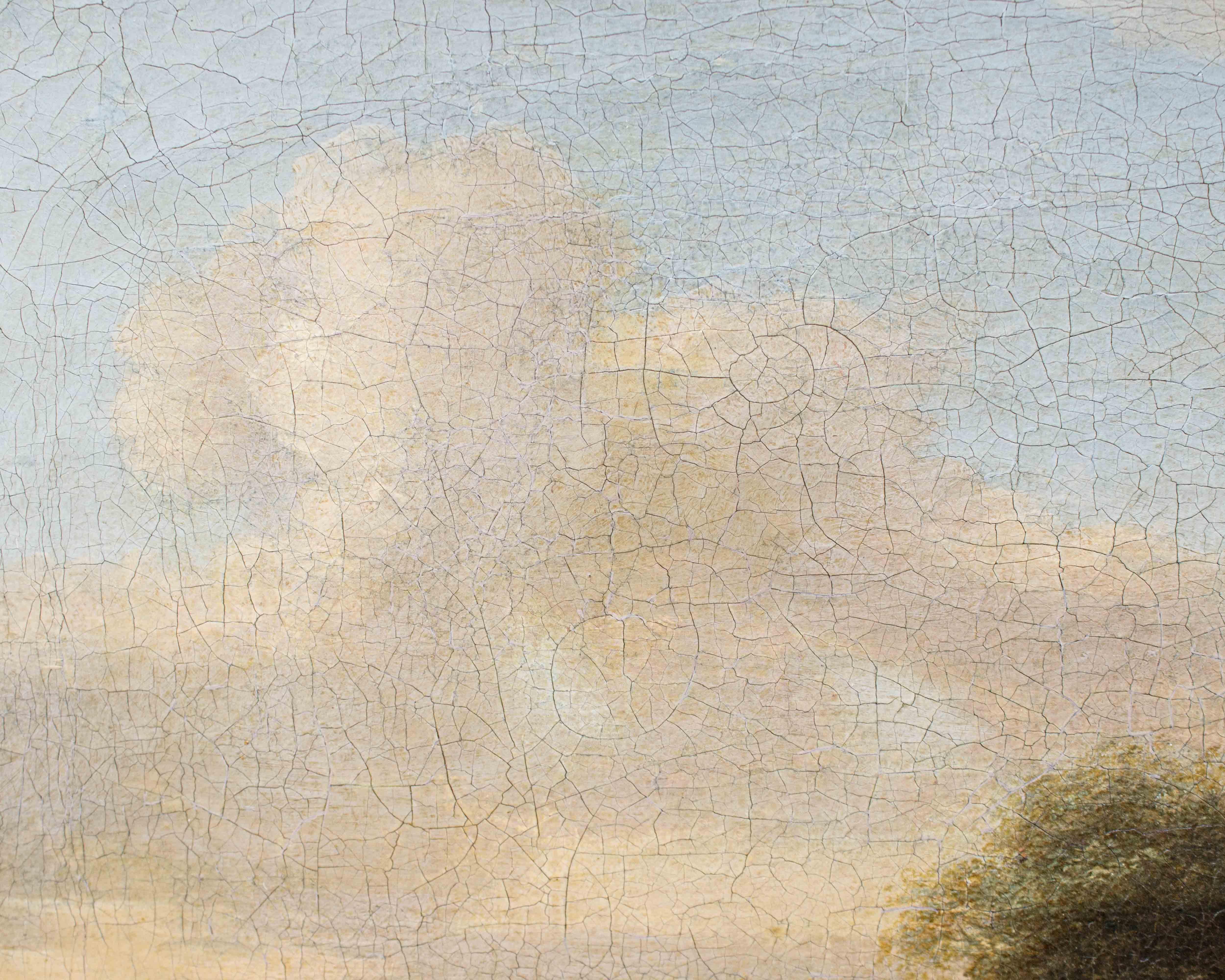 Barent Gael (1630/1635 – 1698), Coppia di paesaggi con scene di genere im Angebot 7