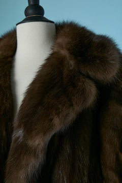 Bargouzine Zibeline fur coat CHRISTIAN DIOR Circa 1980's