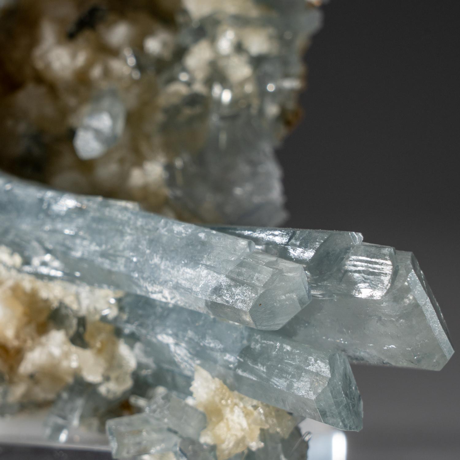 Barit in Sphalerit aus der Sterling-Mine, Stoneham, Weld County, Colorado (Kristall) im Angebot