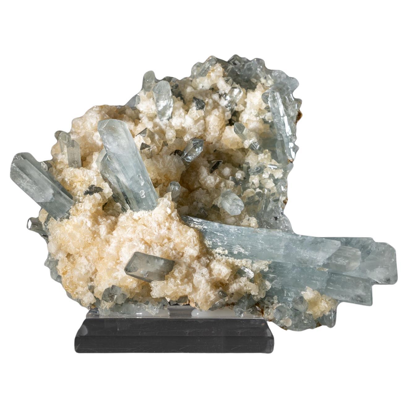 Barit in Sphalerit aus der Sterling-Mine, Stoneham, Weld County, Colorado im Angebot