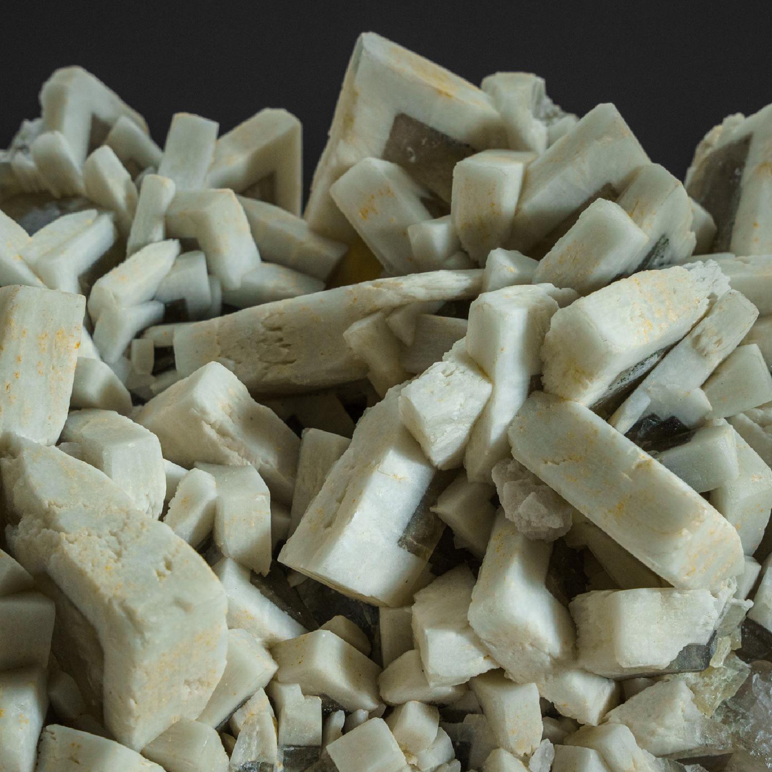 Ein echtes natürliches Barit auf Calcite Pseudomorph aus Indien im Zustand „Hervorragend“ im Angebot in New York, NY