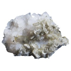 Barite sur quartz du Pérou