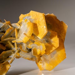 Barita con hierro amarillo de la mina Cavnic (Kapnikbanya), Maramures, Rumanía