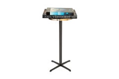 Bark Edge Petrified Wood Drinks Table