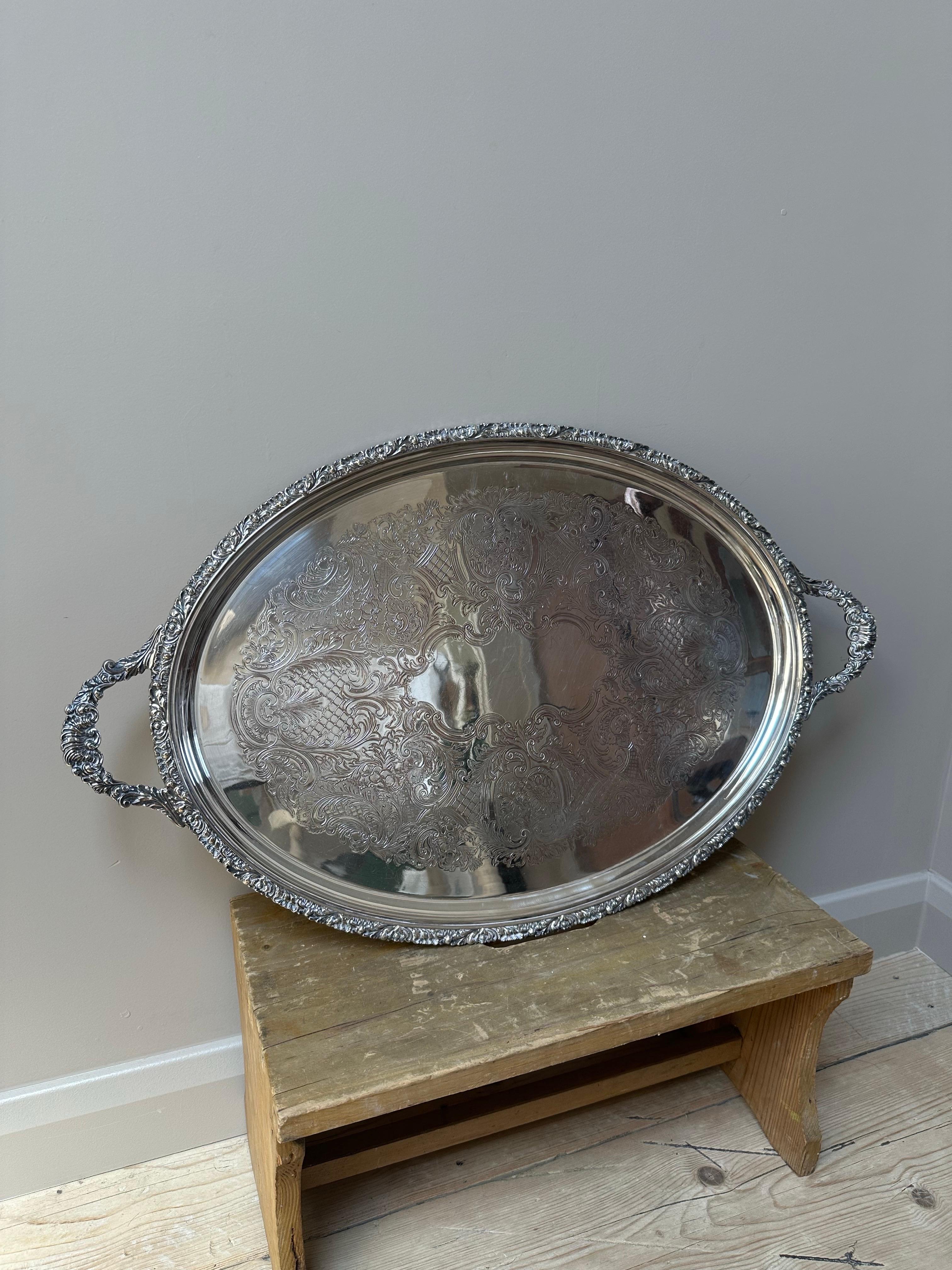 Barker Ellis Tray - 13 For Sale on 1stDibs | barker ellis silver