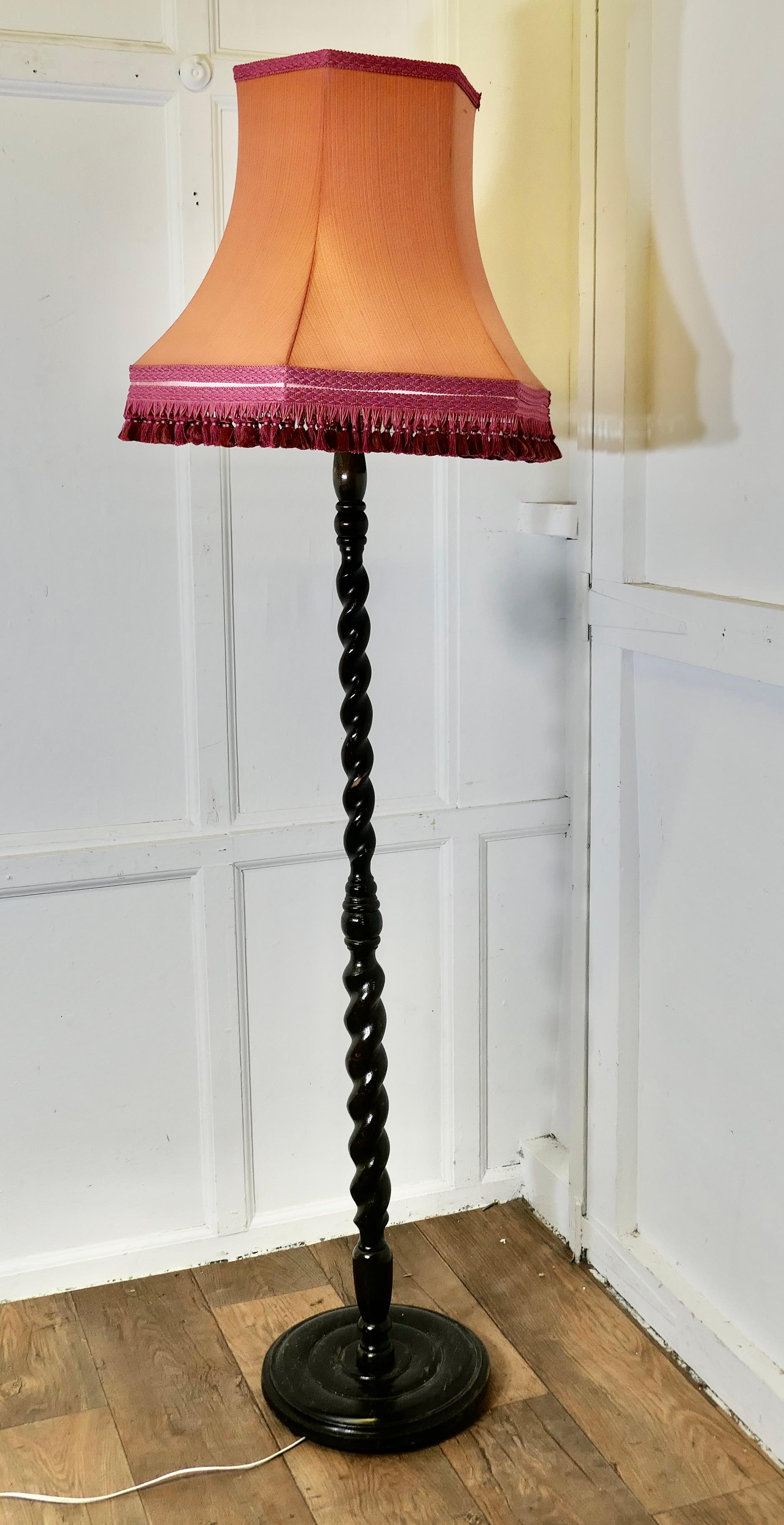 Lampada da terra Barley Twist in vendita 1