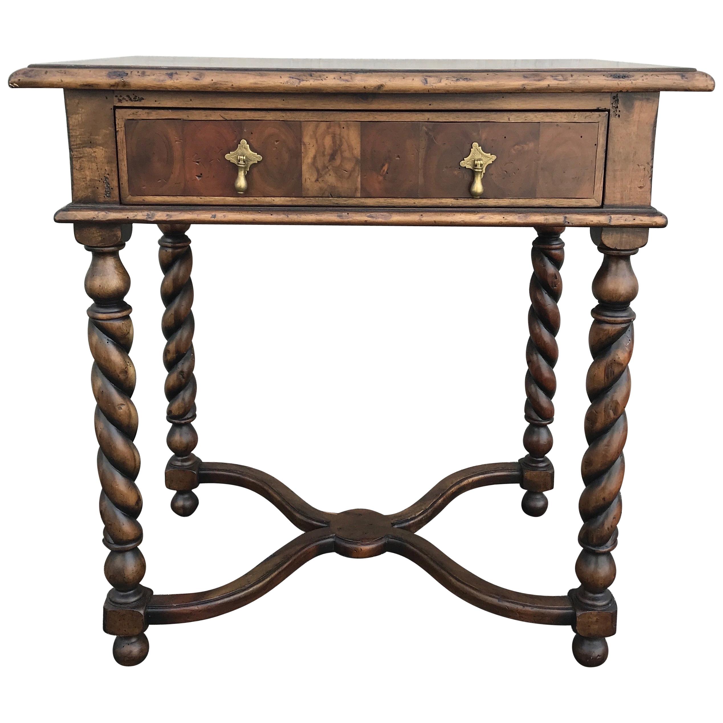 Elegant Gold Aluminum and Glass XLeg Trestle Table at 1stDibs