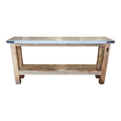 Barn Beam Console Table