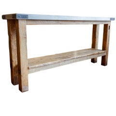 Barn Beam Console Table