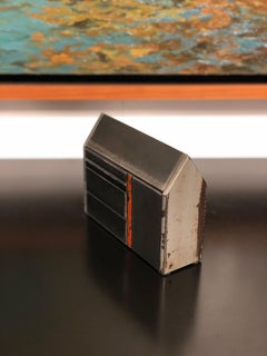 Jim Rose Barn House Structure, Welded Steel Object Made with Salvaged Steel