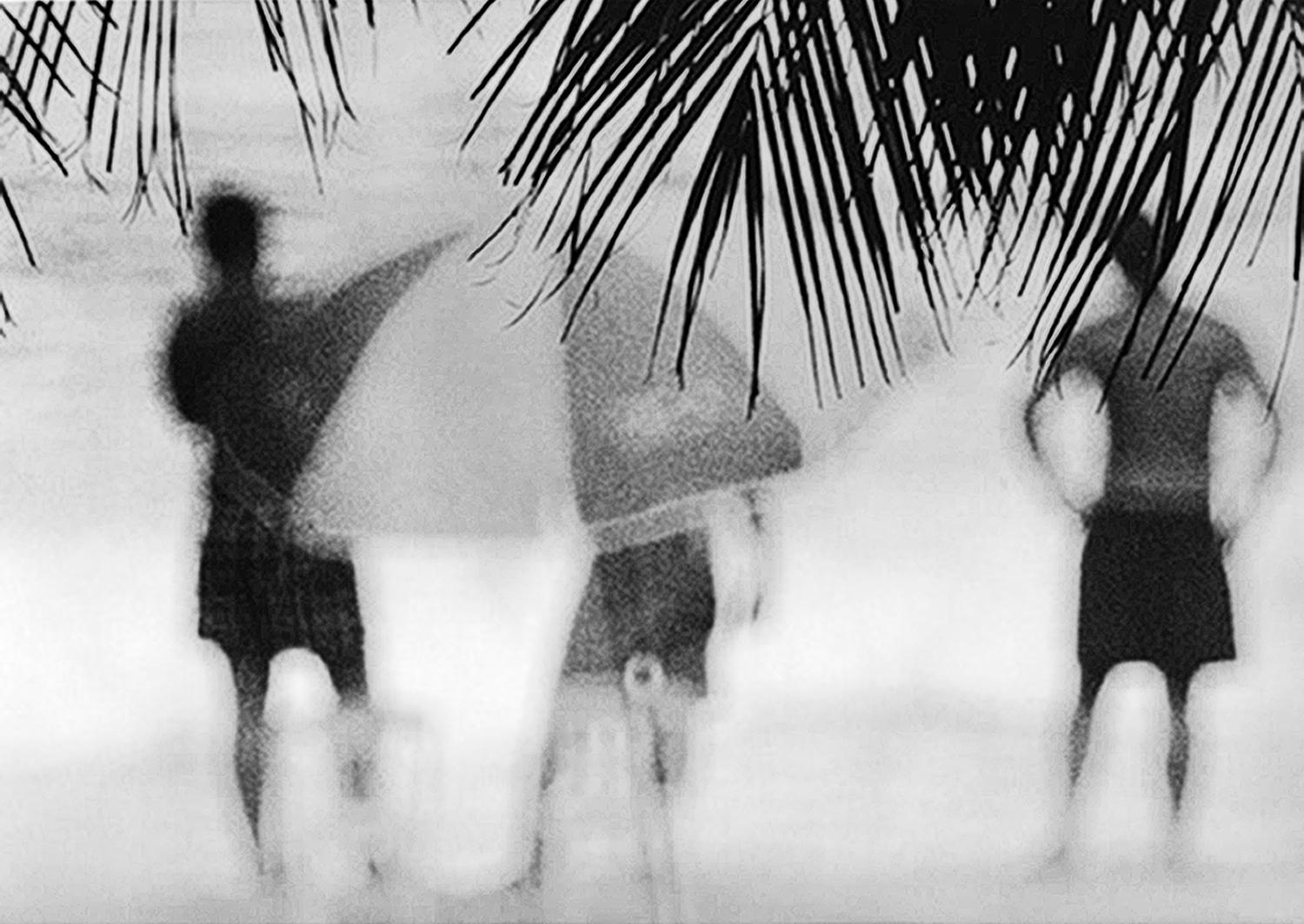 Barnaby Hall Black and White Photograph - Surfistas, Rio de Janiero, Brazil 