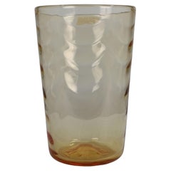 Barnaby Marriott Powell. A large Mid Century coloured glass vase