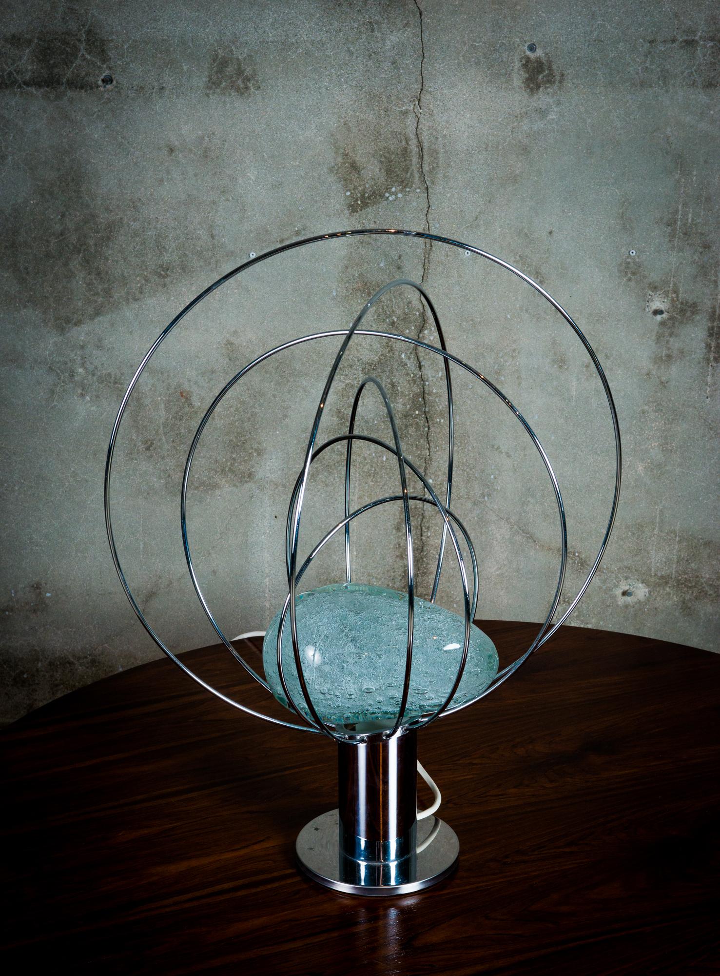 Italian 'Barnada' Table Lamp by Angelo Brotto For Sale