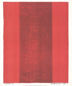 1998 After Barnett Newman 'Canto XV'