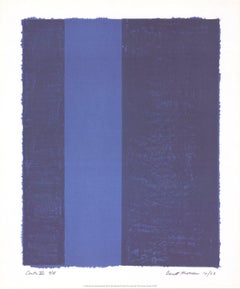 1998 After Barnett Newman 'Canto VII' Contemporary Purple, Blue Germany