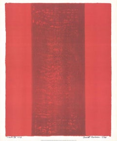 Vintage 1998 After Barnett Newman 'Canto XV' 