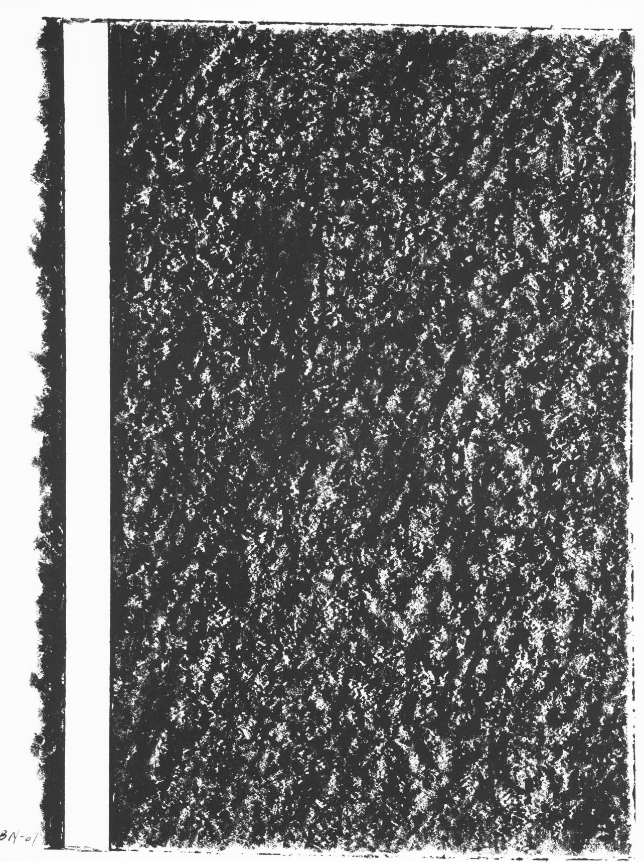 Abstract Print de Barnett Newman - Newman, Sans titre, En memoria de mis sentimientos (después)