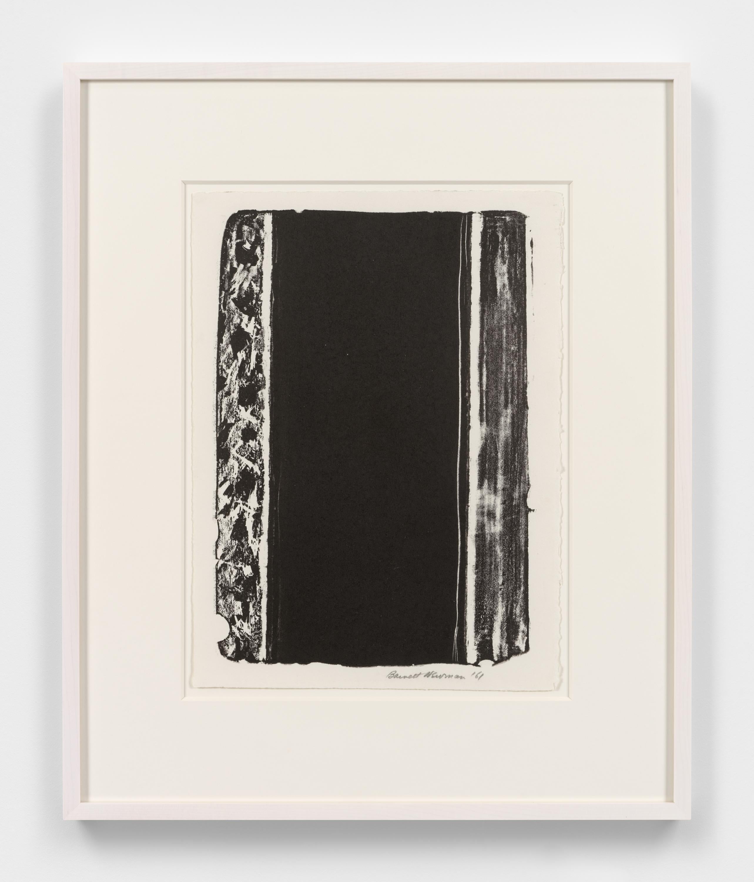 Untitled - Print by Barnett Newman