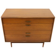 Commode 4 tiroirs Barney Flagg Drexel Parallel Mid Century