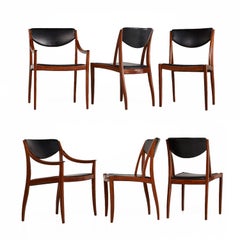 Barney Flagg for Drexel Parallel Dining Chairs