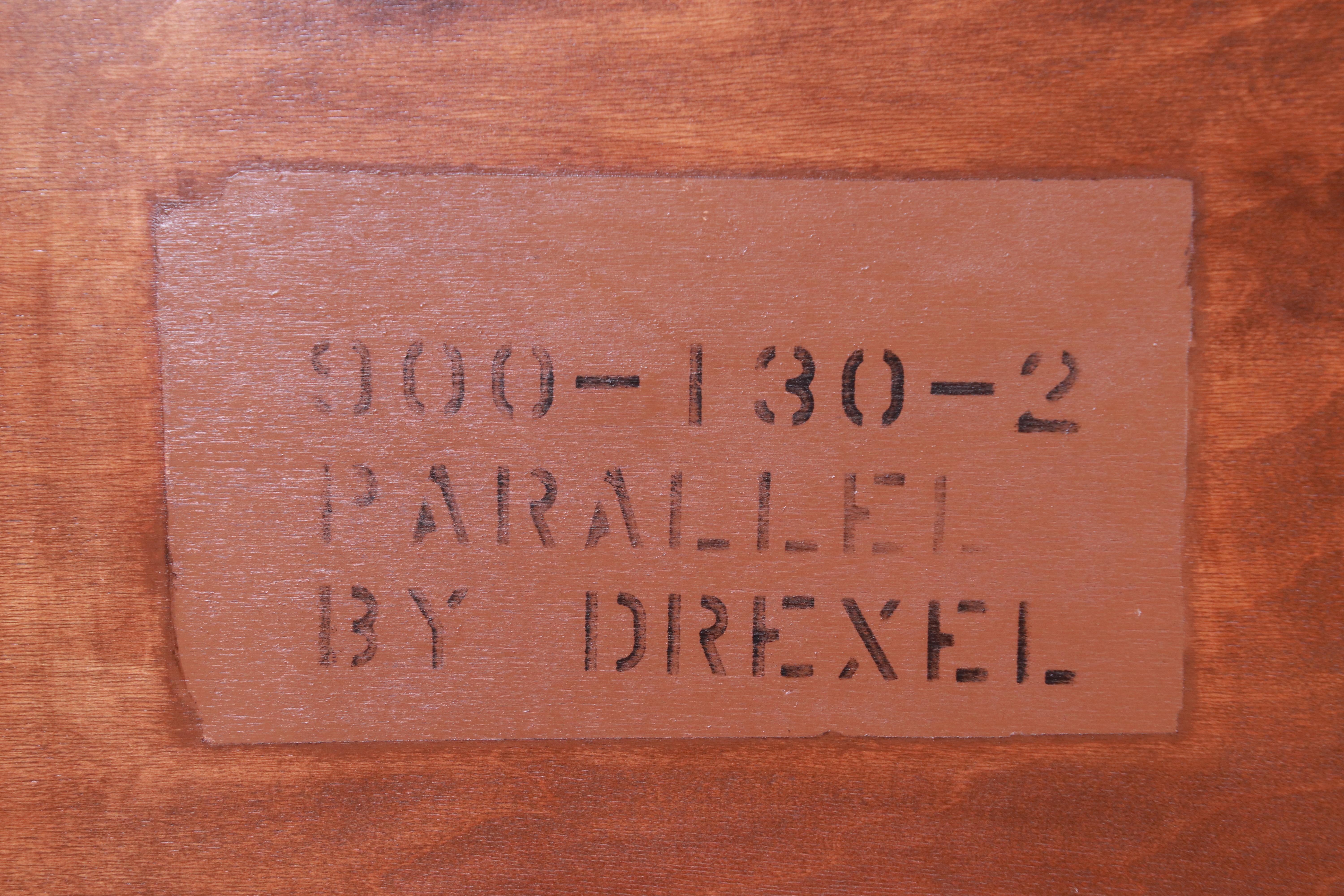 Barney Flagg for Drexel Parallel Mid-Century Modern Walnut Dresser, Refinished 6