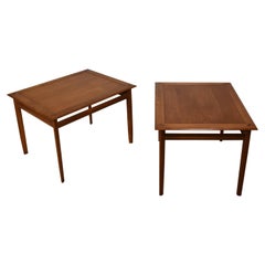 Tables d'extrémité Barney Flagg pour Drexel Parallel Series