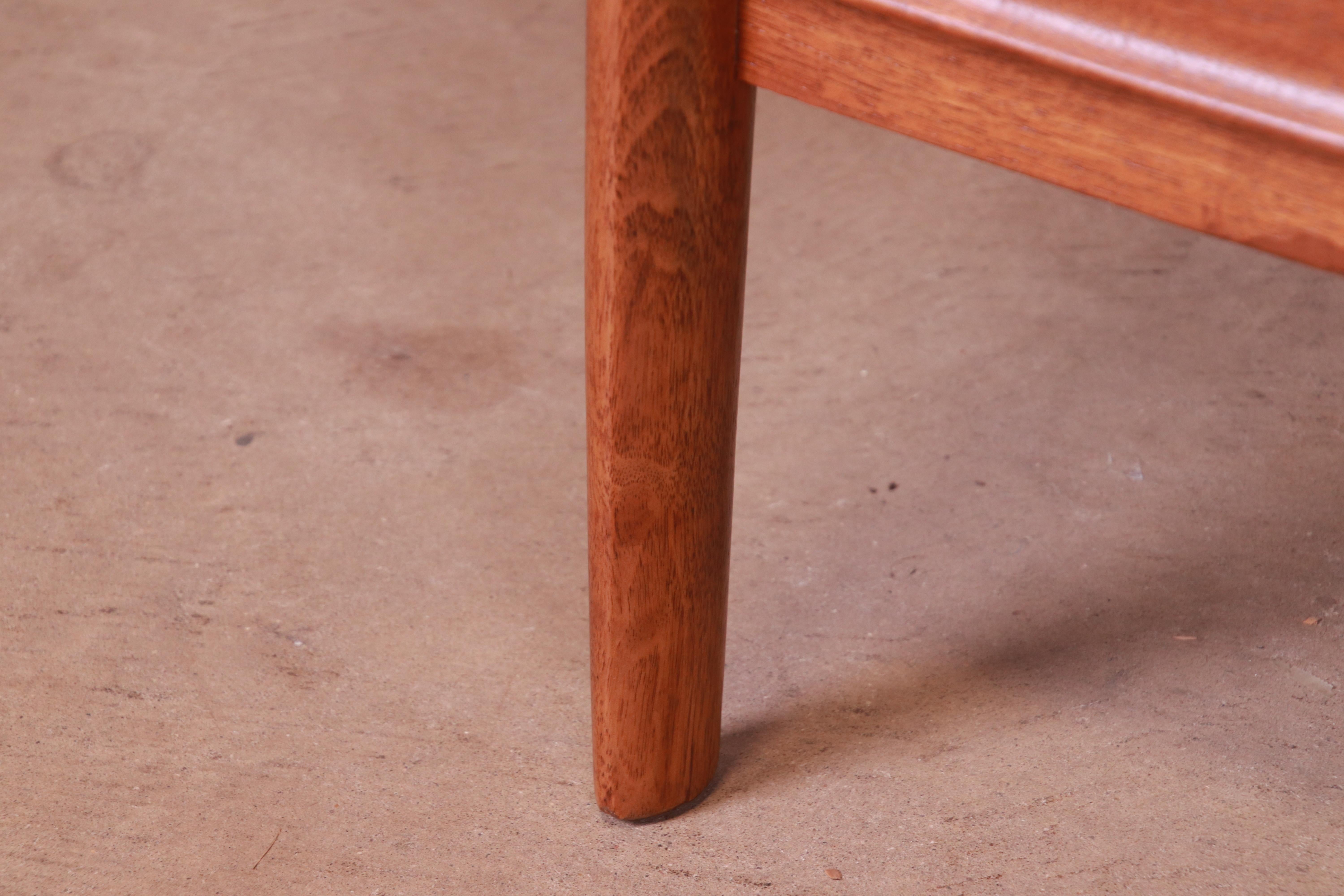 Barney Flagg for Drexel Parallel Walnut Gentleman's Chest, Newly Refinished 9