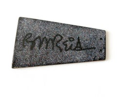 Barney Reid San Diego Abstract Modernist Enamel Pendant