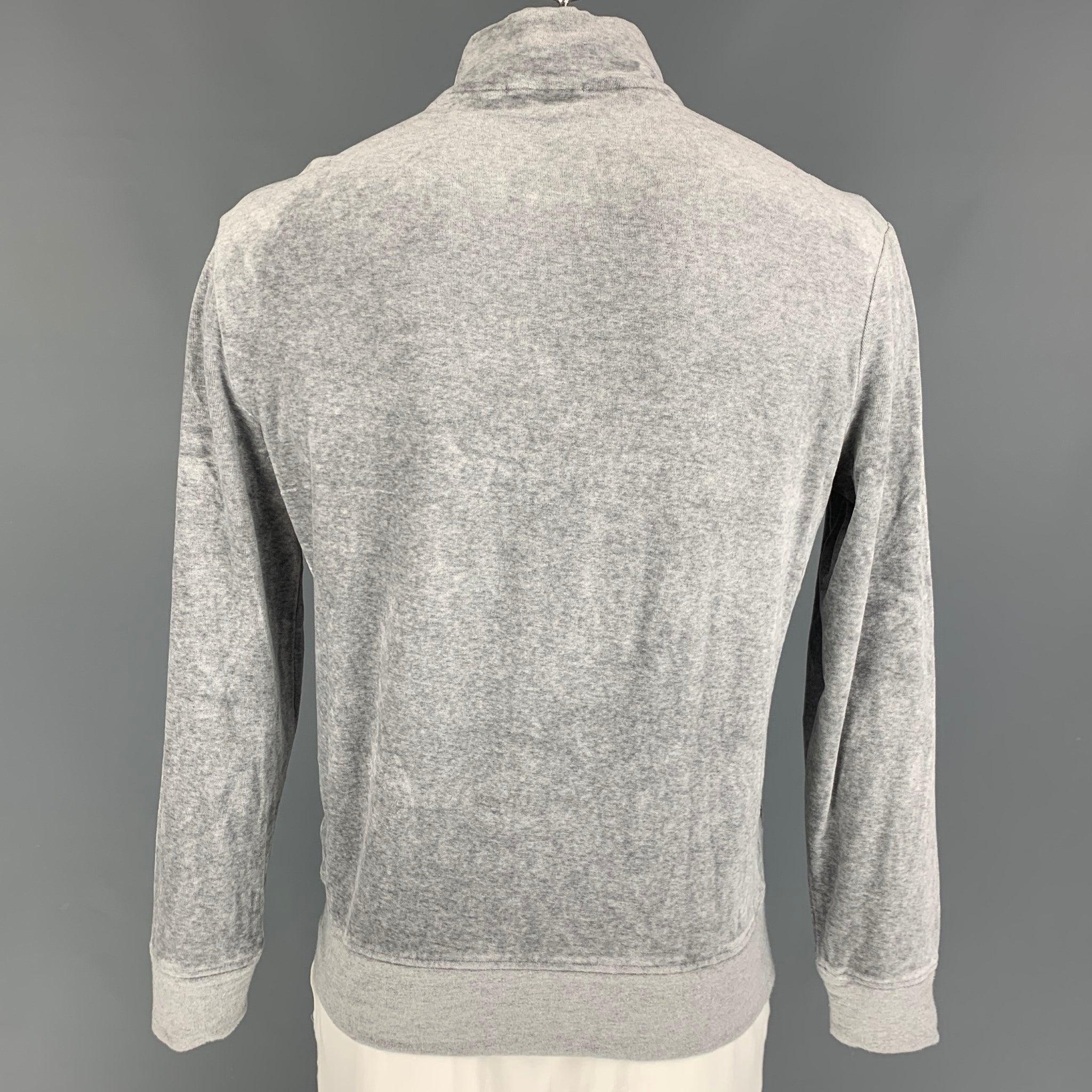 Gray BARNEY'S NEW YORK Size L Grey Cotton Modal Sweatshirt