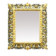 Barocco Carved Wood Mirror by Daniele Nencioni