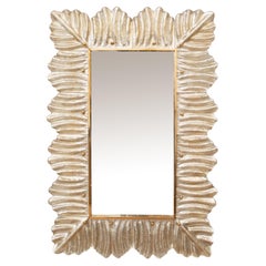 Barocco Stil Silver Leaf Murano Glas Spiegel, auf Lager