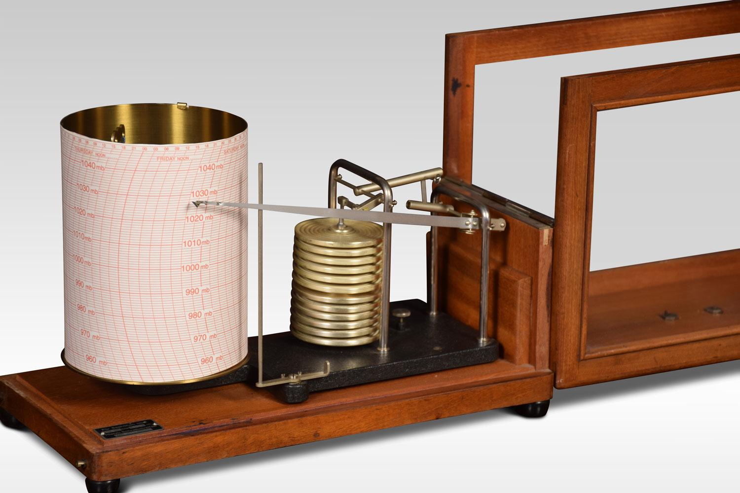 Allemand Barographe de R Fuess en vente