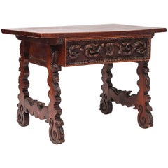 Table Barok Espagne, vers 1650