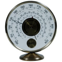 Retro Barometer and Thermometer Jaeger