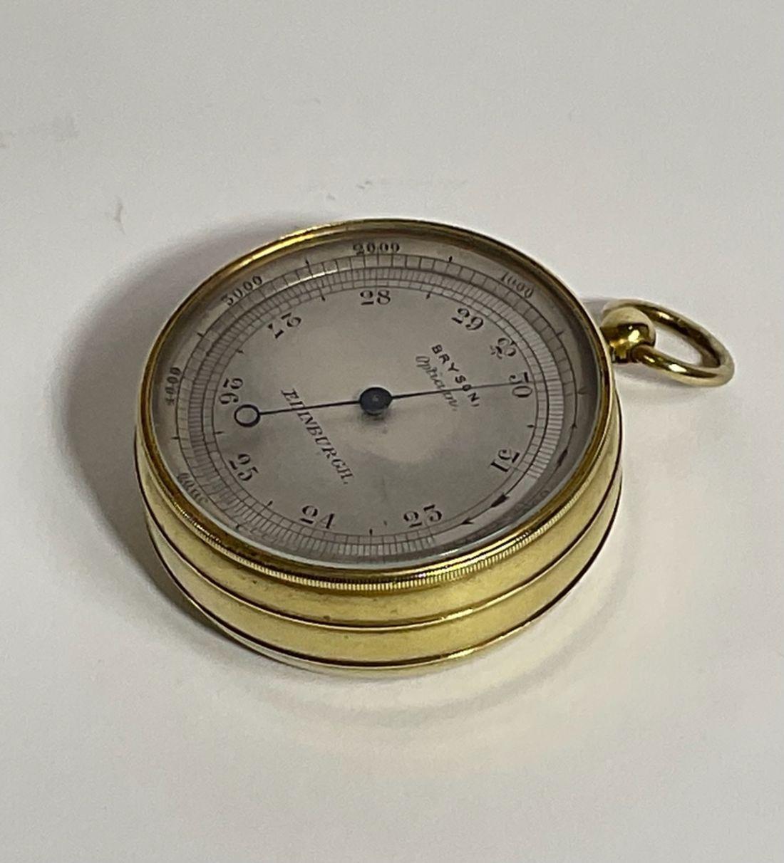 Barometer by Bryson of Edinburg 1