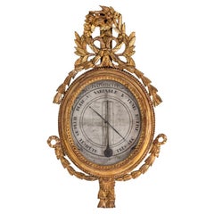 Barometer in Golden Wood, Louis XVI Period