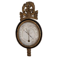 Antique Barometer, Louis XVI Style, 19th Century