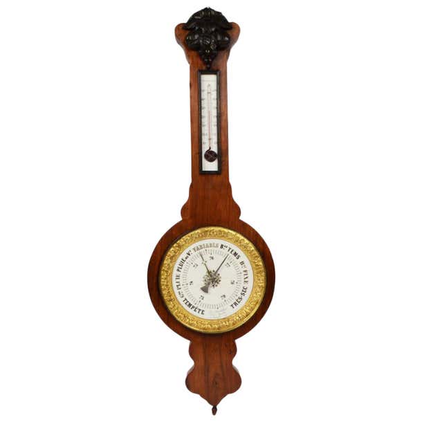 Barometer Made in France by Mon. Chevallie Second Half of the 19th ...