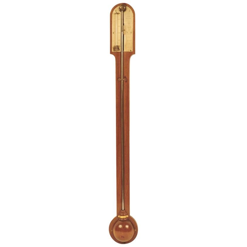 Fine 19th Century French Gilt Bronze Barometer For Sale at 1stDibs