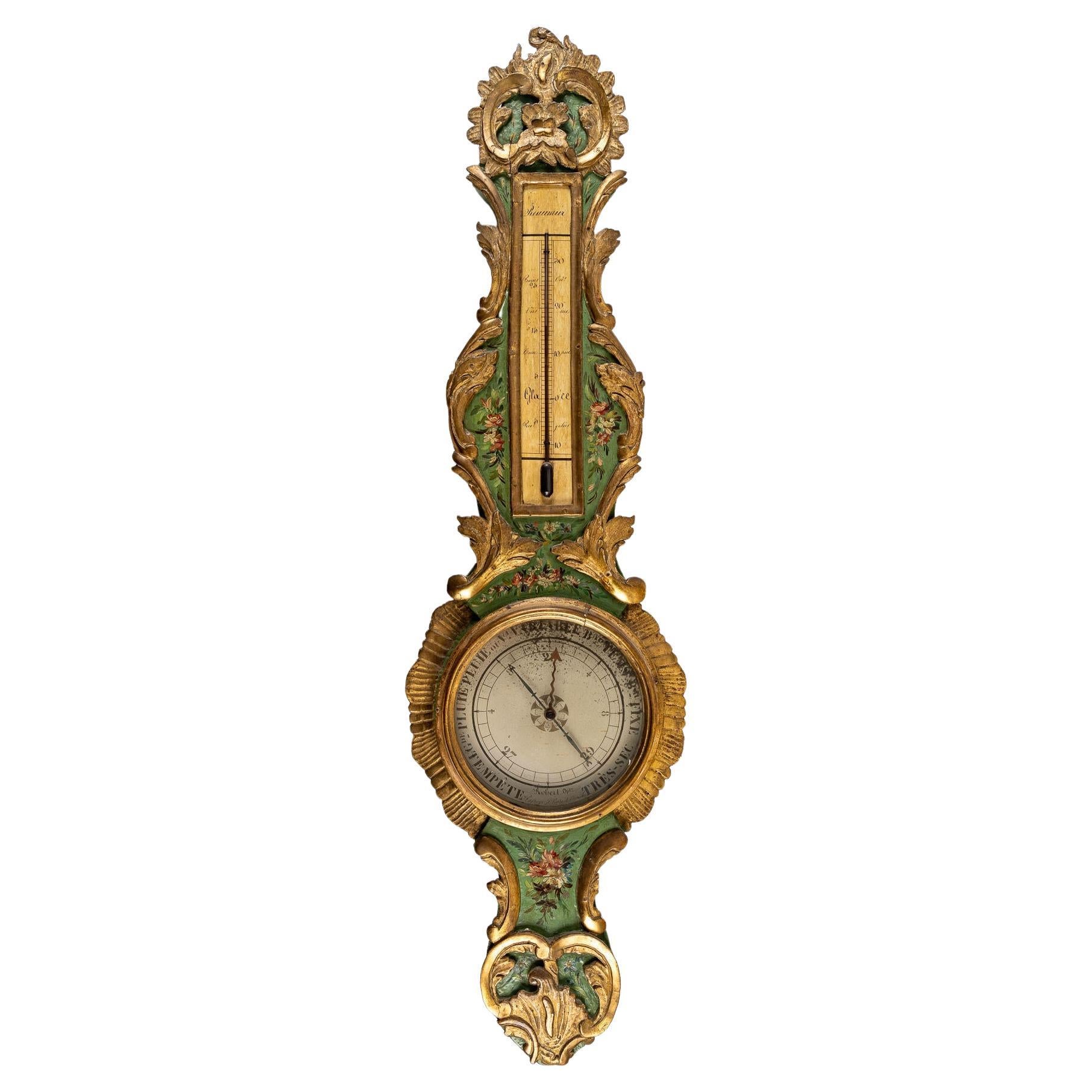 Barometer, Thermometer, Louis XV Period