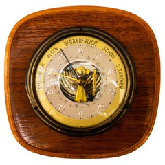 Stazione meteorologica a barometro intorno, anni '60