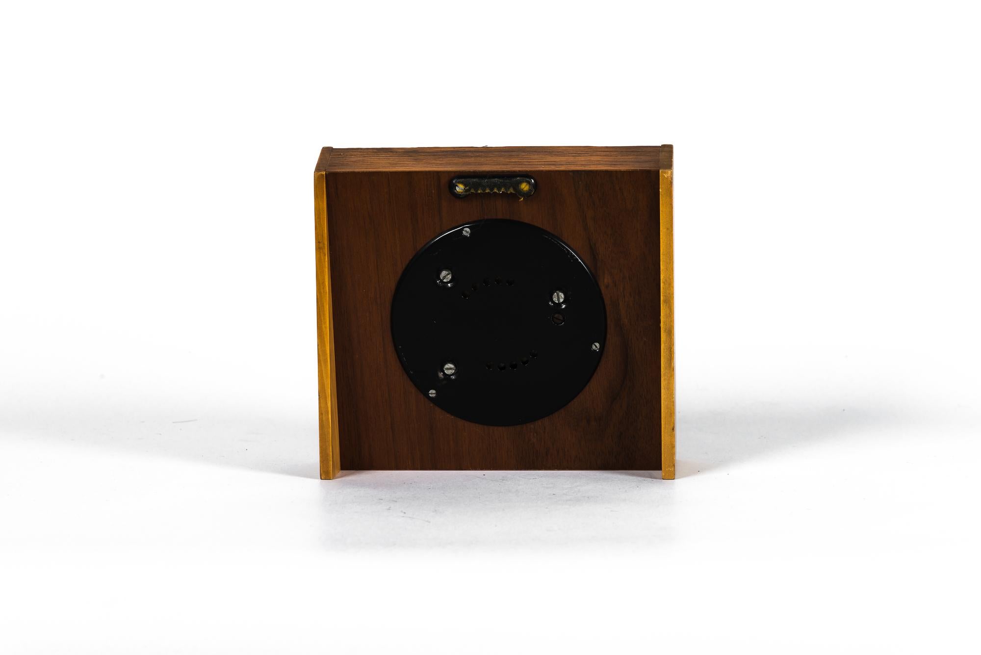 Barometer Wetterstation Mid-Century Modern, 1960er Jahre (Moderne der Mitte des Jahrhunderts) im Angebot