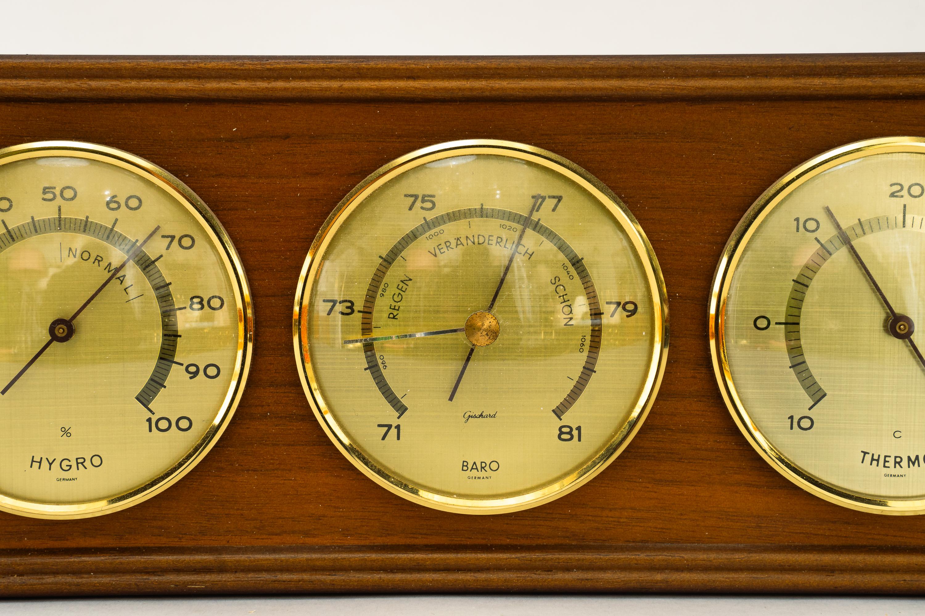 Fine XX secolo Stazione meteorologica barometrica Vienna Around, anni '70 in vendita
