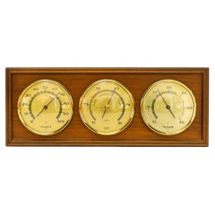 Barómetro Estación Meteorológica Viena Alrededor, años 70