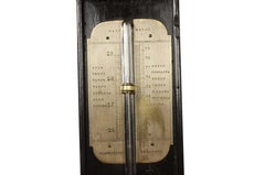 Baromètre à bâton en bois ébonisé signé TECNOMASIO ITALIANO circa 1870