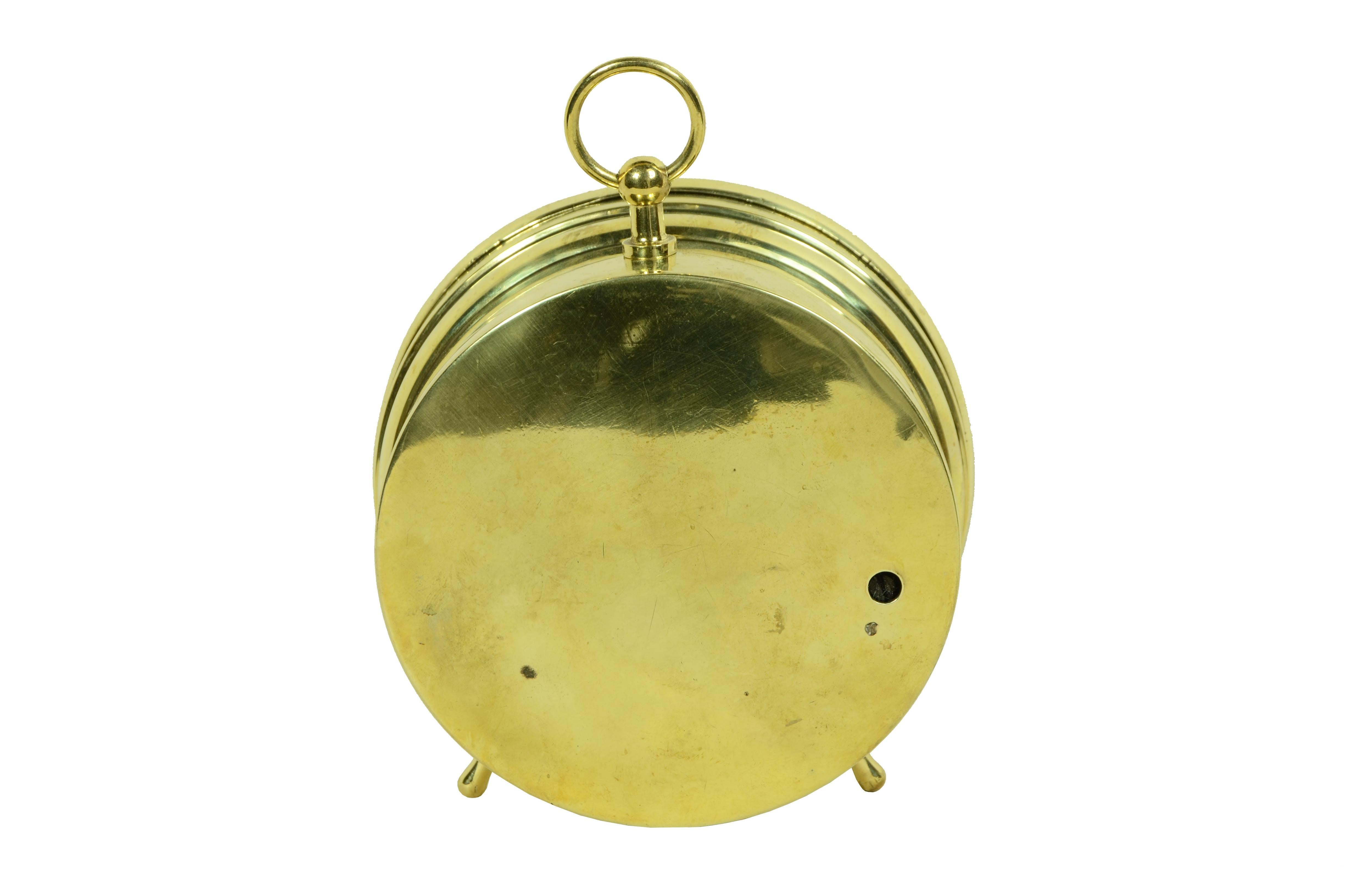 Negretti & Zambra Messing-Aneroid-Tischbarometer und Wandbarometer aus dem frühen 20 3
