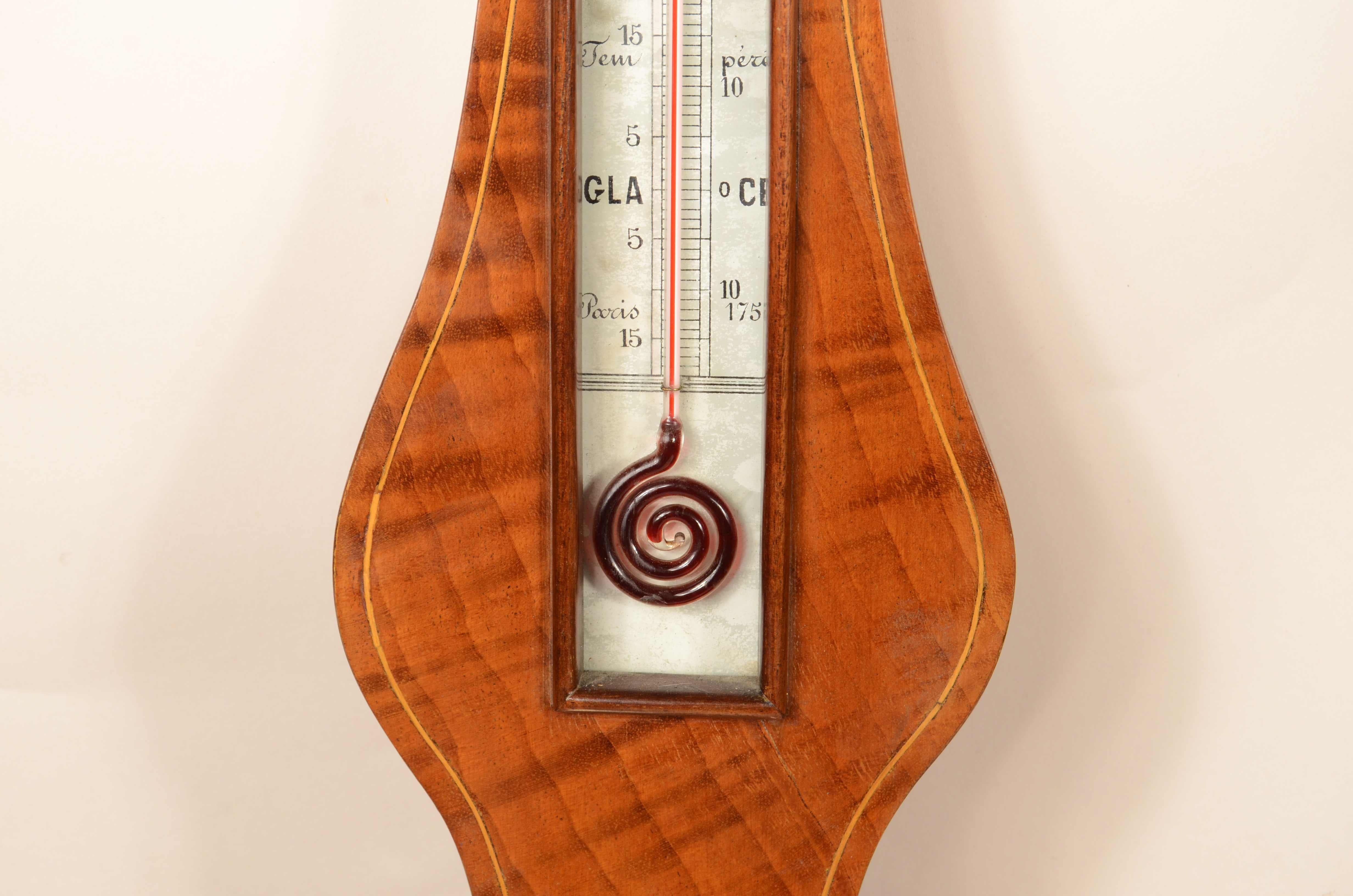 Late 19th Century Barometro torricelliano manifattura francese della seconda metà del XIX secolo in vendita
